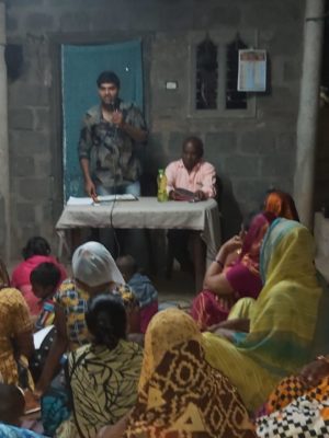 Prakash Teaching at a Tribal Church Life Seeds Helped Build