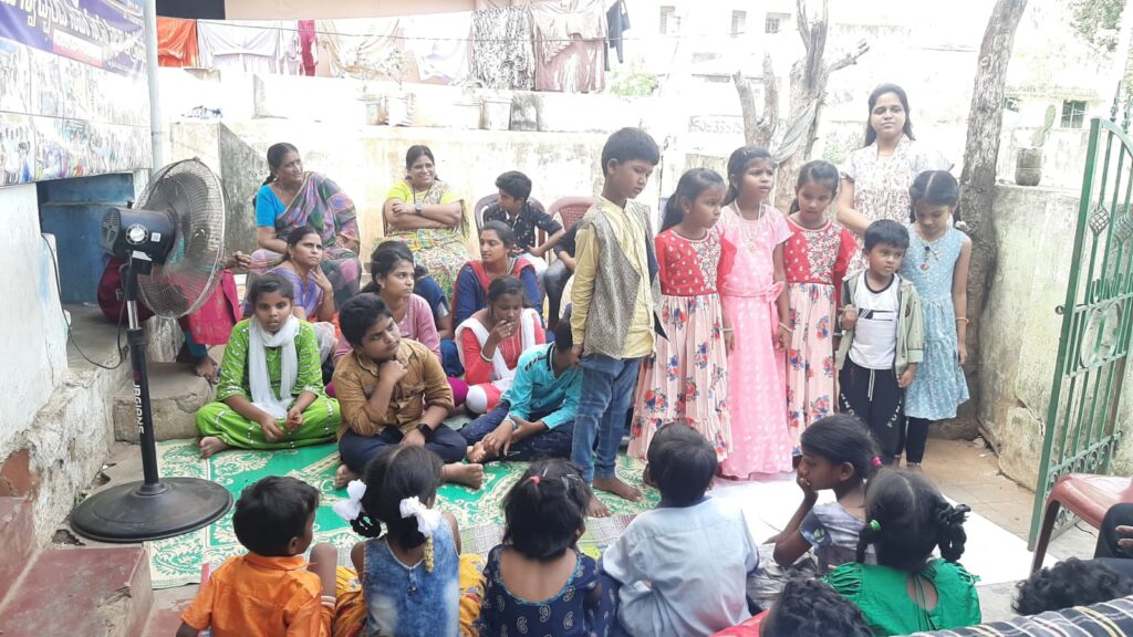 Children Church Ministering at Orphanage