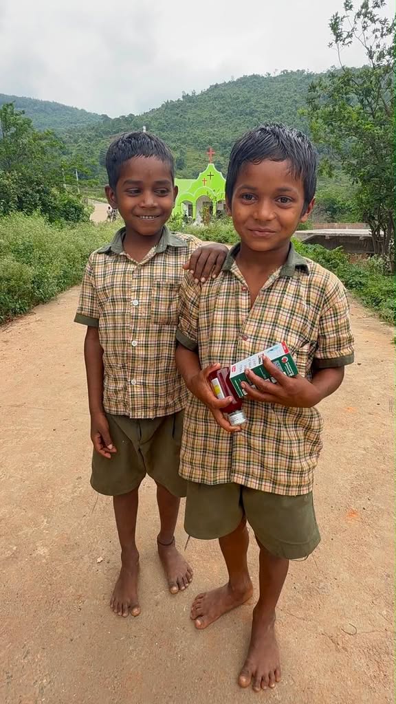 Helping Carry Their Medicines Home