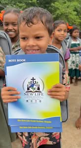 New Life Seeds School Notebooks and Back Packs