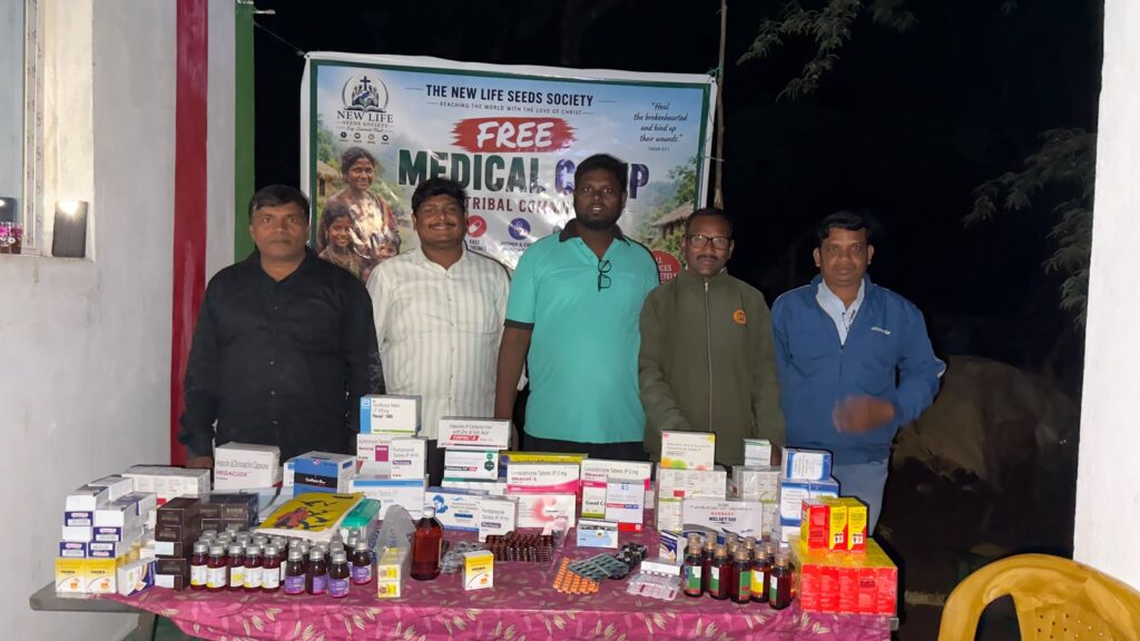 Sam, the Doctor, and Pastors who helped bring Medical Supplies